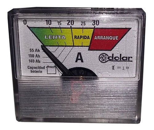 Dolar Amperimetro Cargador Arrancador Baterias Original 30/200 Amp 0