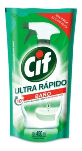 Cif Bathroom Cleaner Sachet 450 Ml 0