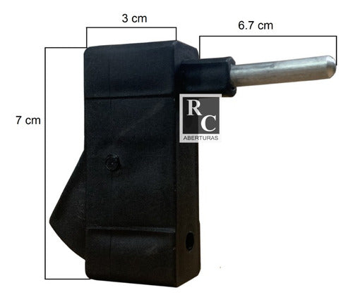 RC Injection Lock Model 'Lara' Long Bolt for Aluminum Window 3