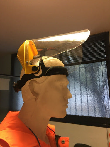 Face Shield with Zipper Harness 8