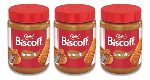 Pasta Belga Biscoito Lotus Biscoff Spread Kit 3 Potes 400g 0