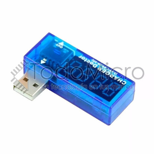 Tester Usb - Voltímetro Y Amperímetro Usb Microcentro 1