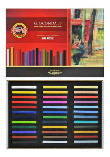 Koh-i-noor Hard Chalk Pastels X36 C.8115 0