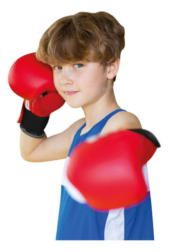 Brinquedo Infantil Boxe Com Luva Go Play Multikids 3