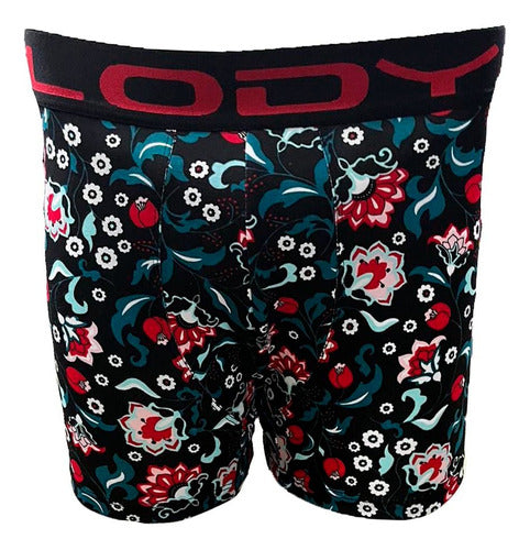 Lody Men Printed Cotton Boxer Shorts for Men 41