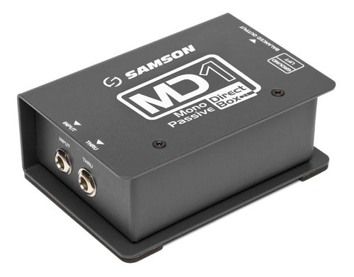 Samson MD1 Passive Mono Direct Box Balanced Output 0