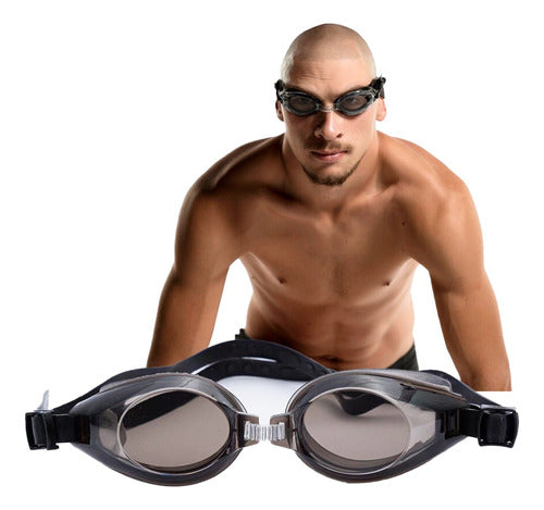 Swimming Goggles with Anti-Fog and Ear Plugs 5