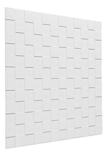 Self-Adhesive 3D Wall Covering Panel 70x78 cm Pack of 10 Units 107