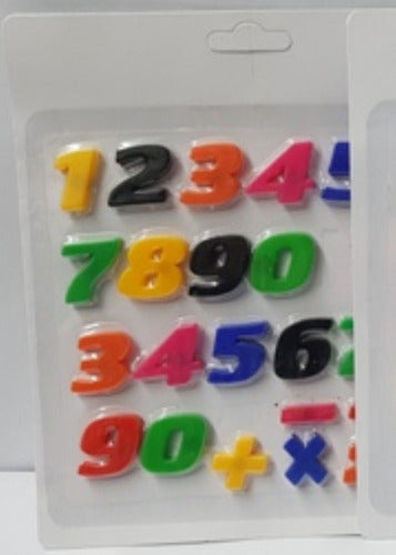 First Magnetic Numbers Educational Set 25mm 0