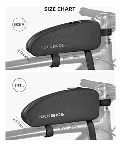 Rockbros Bolsa De Tubo Superior Para Bicicleta, 4