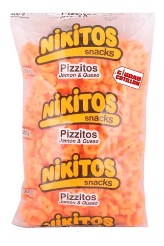 Nikitos Pizzitos Jyq Nikitos X 800g Fiesta Snacks - Ciudad Cotillon 0