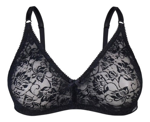 Deville Lace Bralette Without Underwire and Without Padding 289 Palermo 0