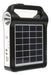 Kit Solar Power Bank Panel Solar 2 Lamparas Linterna 0