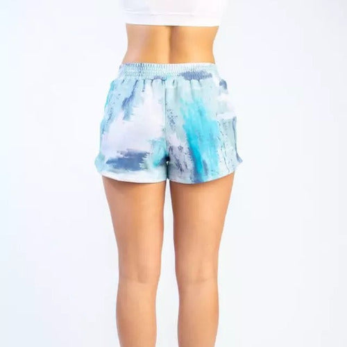 APTITUD Short Aptitud Rustico Con Lycra Naranja Mujer 1