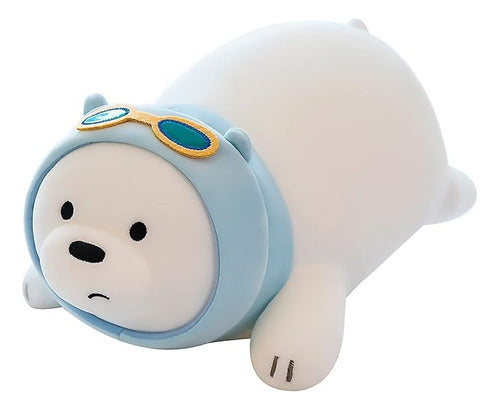 Cuddly Polar Bear with Hat 0
