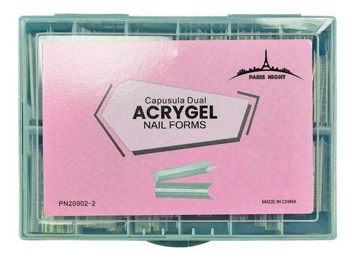 Paris Night Dual Capsule Recto Acrygel - 120 Units in Box 0