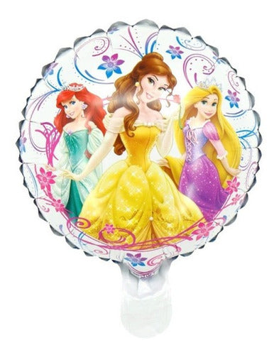 Disney Globos Princesas X 10 Unidades 25 Cm. Ideal Souvenir 0