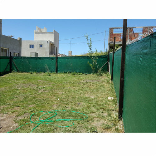 Lona Para Tapume Verde 300 Micras 2,06x20m 4