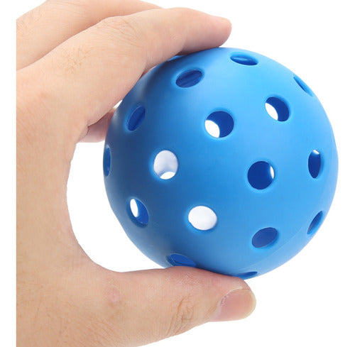 Conjunto De Bolas De Picleball De Treinamento Com 6 Peças De 6