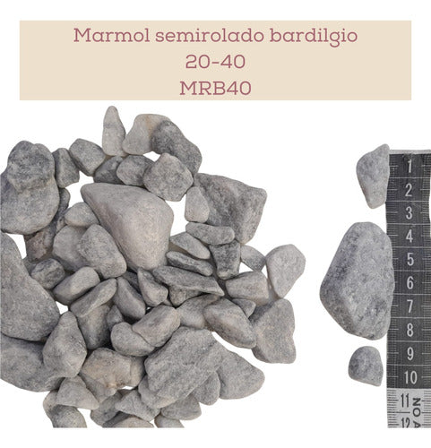 Nuevo Vivero Hanasono Semi-Rolled Bardiglio Marble Stone 2