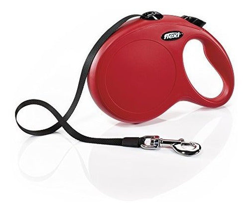 Flexi Correa Flexible Retractil Para Perro En Rojo 260 In 0