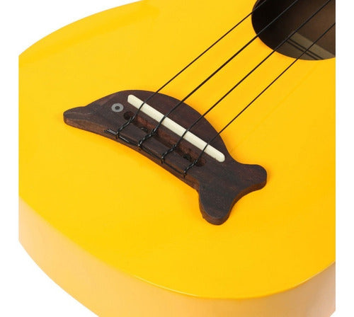 Kala Ukulele Mk-sd-burst Colors Makala Yellow 12 Frets 3