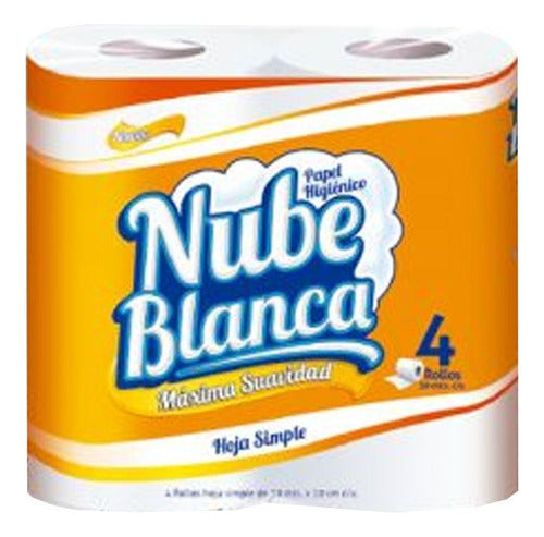 Papel Higiénico Nube Blanca 30mt. X48 Serviciopapelero 0