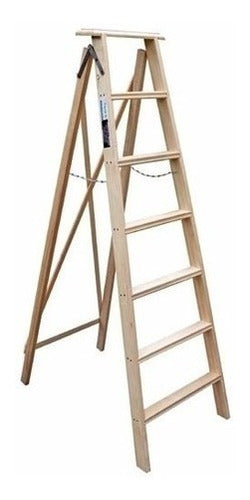 San José Family Wooden Ladder 7 Steps | Gran 0