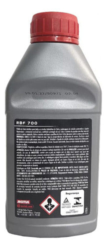 Fluido Freio Motul Rbf 700 Competição Sintético Dot 4 500ml 2