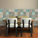 Skin Factory Vinilo Azulejo Mosaico Adhesivo 15x15 Piso X 20u Laminado 6