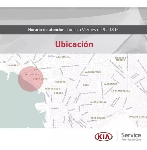 Kia Servicio De Mantenimiento Rio 1.2 2015 - 2016 40,000 Km 1