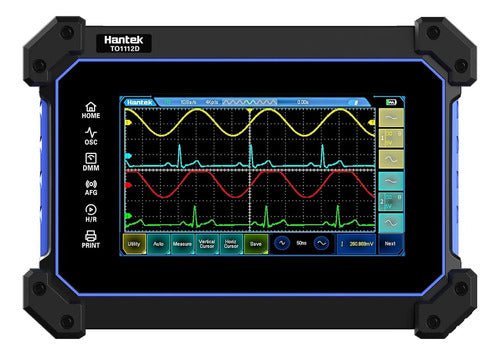 Hantek Osciloscopio Automotriz Tactil De 2 Canales 110mhz 0