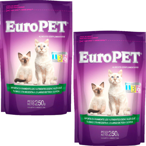 EuroPET Energy Food Vitamin Supplement for Cats x 2 Packages 0