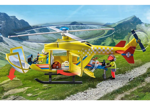 Playmobil Helicopter Rescue Set Universe Binario 2