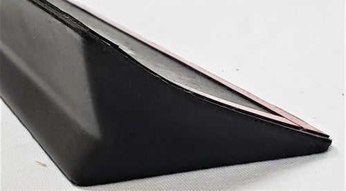 Rapinese Universal Black Adhesive Polyurethane Spoiler 130cm X 9.5 3