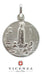 Vicenza Medalla Virgen De Fátima - Silver - Engraving Included - 20mm 1