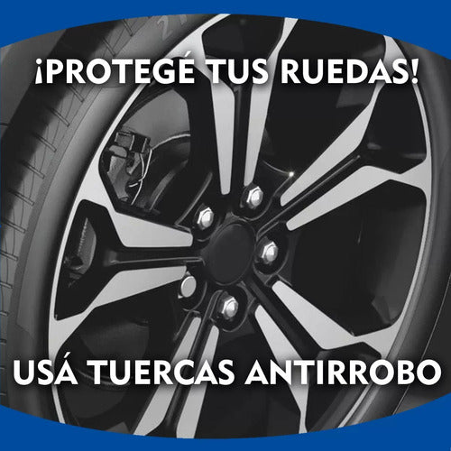 Set Racing Tuercas Bulones De Seguridad Antirrobo Chevrolet Aveo Blazer 2