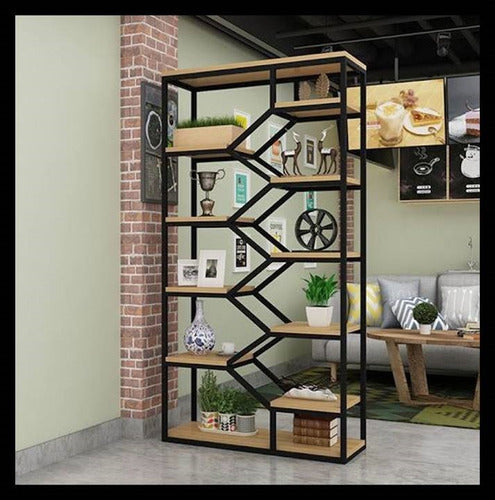 Custom Designed Bookshelf with Shelves Drawers Cubes Sawery® 0