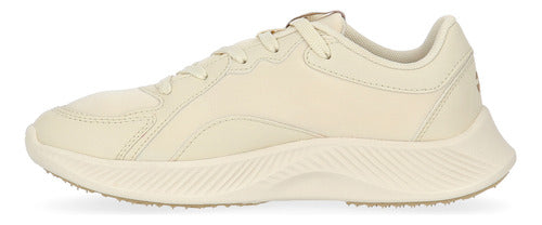 Topper Kham Women's Running Shoes in Beige | Moov 1