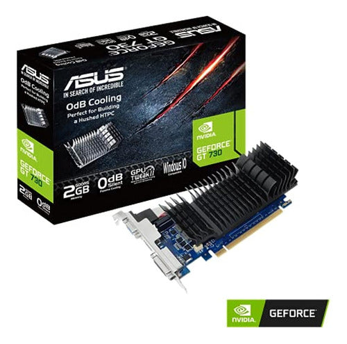 Asus Geforce Gt 730 2gb Gddr5 Tarjeta Gráfica De Perfil Bajo 1