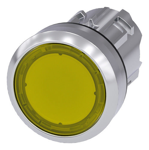 Siemens Pulsador Luminoso Rasante 3SU1051-0AB30-0AA0 Yellow 0