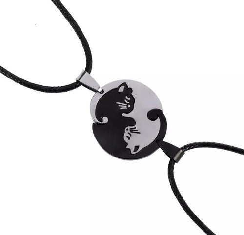 Otato Yin Yang Cats Dogs Collar for Sharing Friendship Couples 4