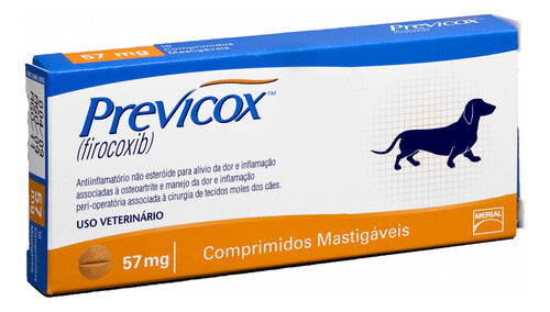 AnaLGésico Antiinflamatorio Previcox 57 Mg 60 Comprimidos 0