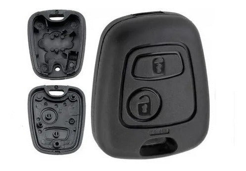 Peugeot Remote Control Housing for 206 207 307 - 2 Buttons 1