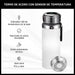 Stainless Steel 1 Liter Thermos Bottle with LED Display Temperature and Filter 21