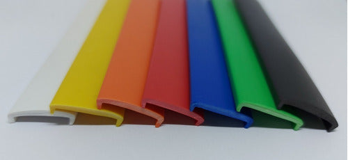 Perfil U 16mm P/ Mdf (t C/ Abas Sem Espiga) Cores - 10 Mts. 2