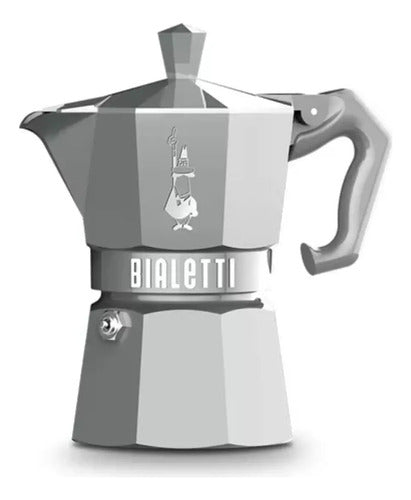 Bialetti Cafetera Italiana 6 Tazas Moka Aluminio Febo 0