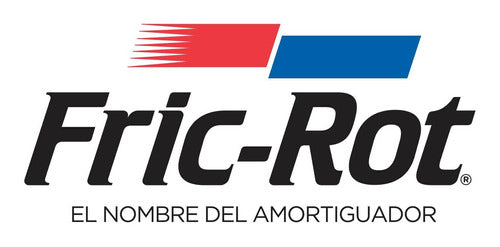 Fric-Rot Rear Shock Absorber Kit for Renault Logan 1.0 07/14 2