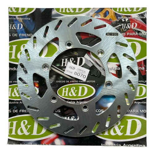 H&D HD8070 Front Brake Disc for Yamaha DT 230 Lanza 97-98 0