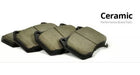 Ceramic Brake Pads for Peugeot 408 All 11/.. Rear 0184 0